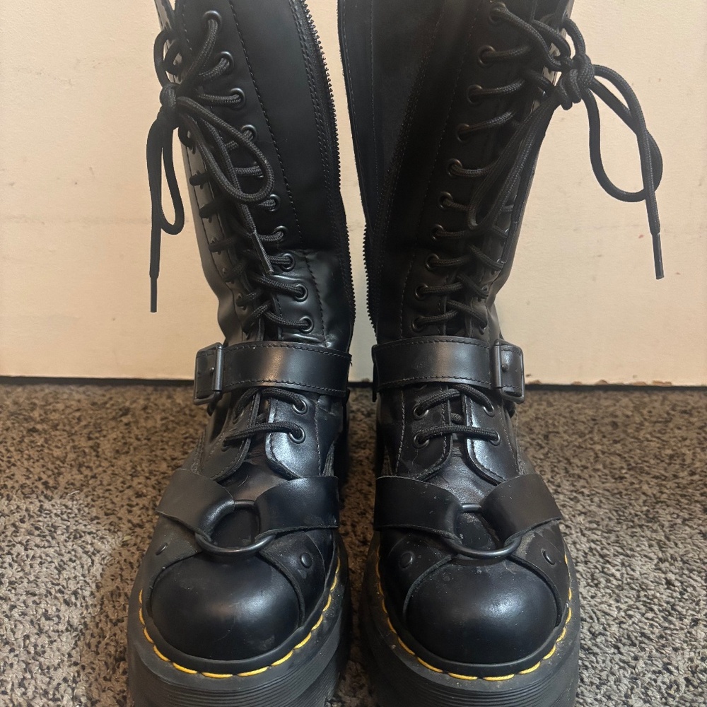 Doc Martens combat boots